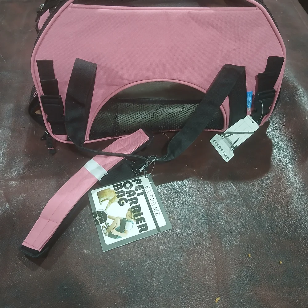 Pink Pet Carrier
